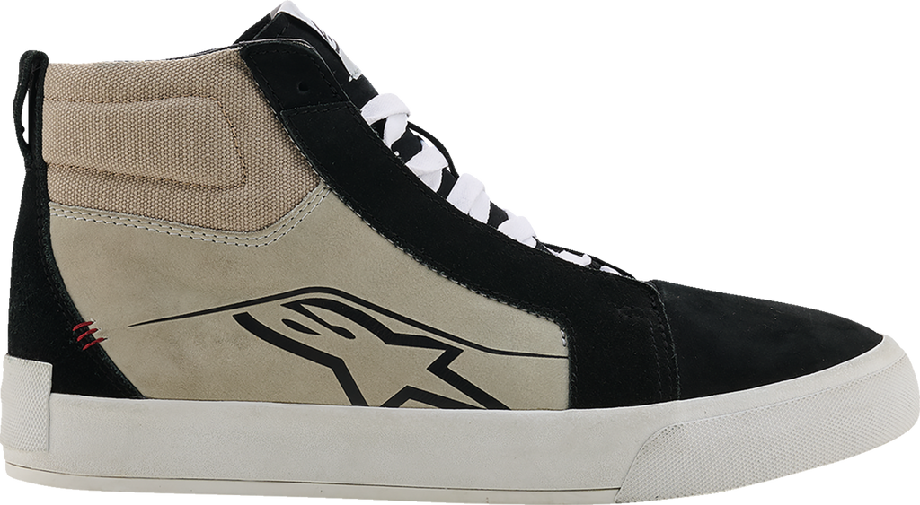 Alpinestars Ride-63 Leather Motorcycle Shoes Black/Cool Gray/White US 7.5 2540926-1471-75