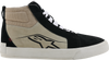 Alpinestars Ride-63 Leather Motorcycle Shoes Black/Cool Gray/White US 11 2540926-1471-11