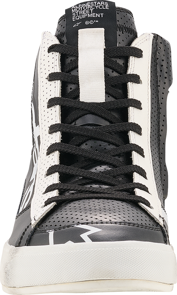 Alpinestars Stated Flair Motorcycle Shoes Black/White US 9 - 2541326-12-9