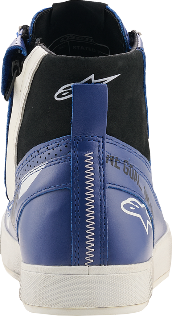Alpinestars Stated Flair Motorcycle Shoes Blue/White/Black US 12 – 2541326-7315-12