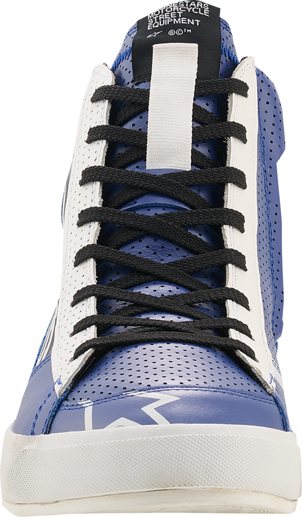 Alpinestars Stated Flair Motorcycle Shoes Blue/White/Black US 12.5 - 2541326-7315-125