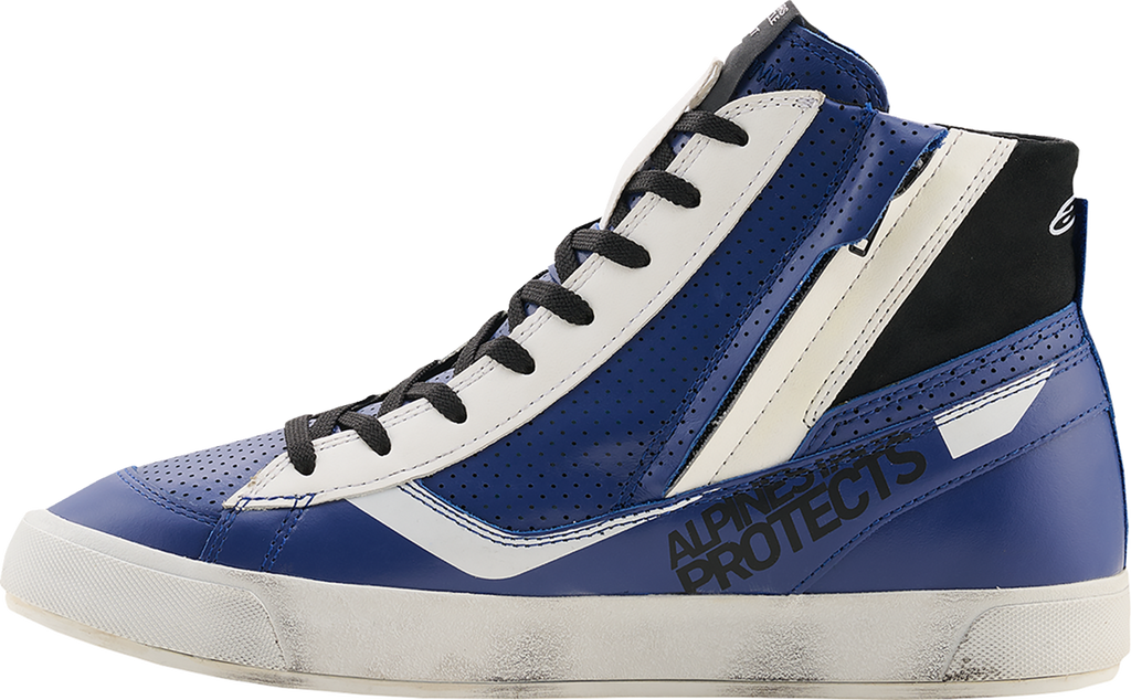 Alpinestars Stated Flair Motorcycle Shoes Blue/White/Black US 12.5 - 2541326-7315-125