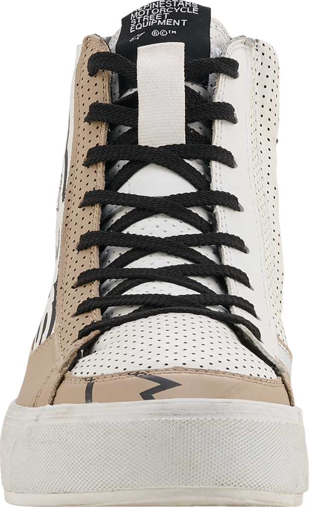 Alpinestars Stella Stated Flair Women's Motorcycle Shoes Warm Gray/White US 8.5