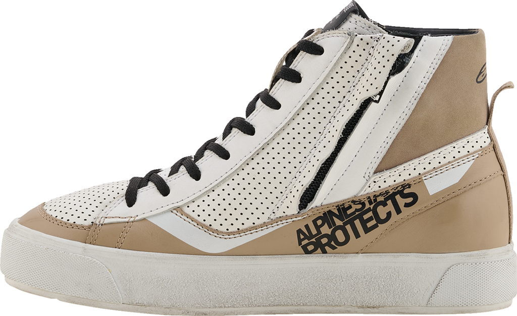 Alpinestars Stella Stated Flair Women's Motorcycle Shoes Warm Gray/White US 10 - 2541426-9322-10