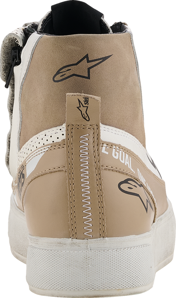 Alpinestars Stella Stated Flair Women's Motorcycle Shoes Warm Gray/White US 10 - 2541426-9322-10