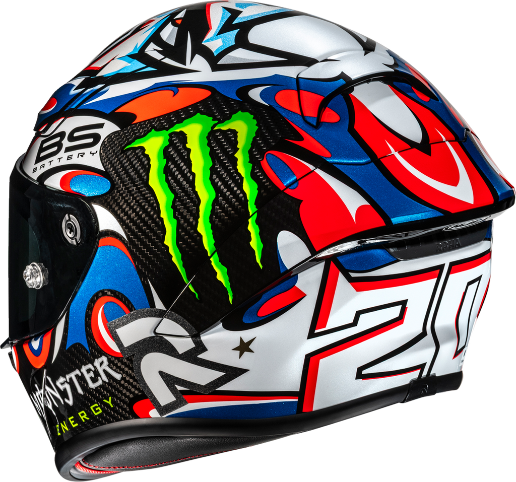 HJC RPHA 1N V2 Carbon Helmet Quartararo Le Mans III MC21 XL FB27NUS7221V