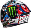 HJC RPHA 1N V2 Carbon Quartararo Le Mans III MC21 Helmet, Small - FB27NUS4221V