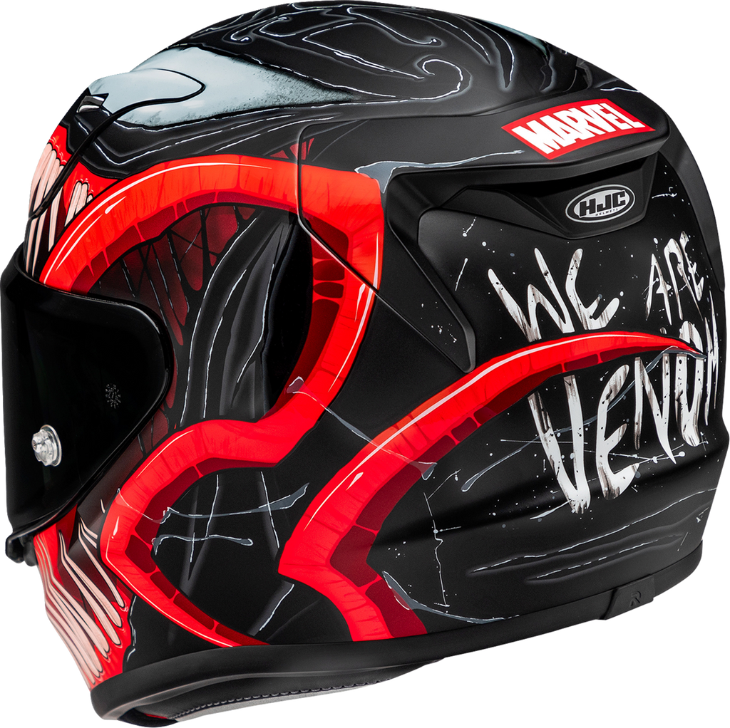 HJC RPHA 12N Helmet - Marvel - Venom 3 - MC1SF - 2XL FA53NUS8ES1V
