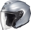 HJC i30 Solid Silver Helmet XS 337726