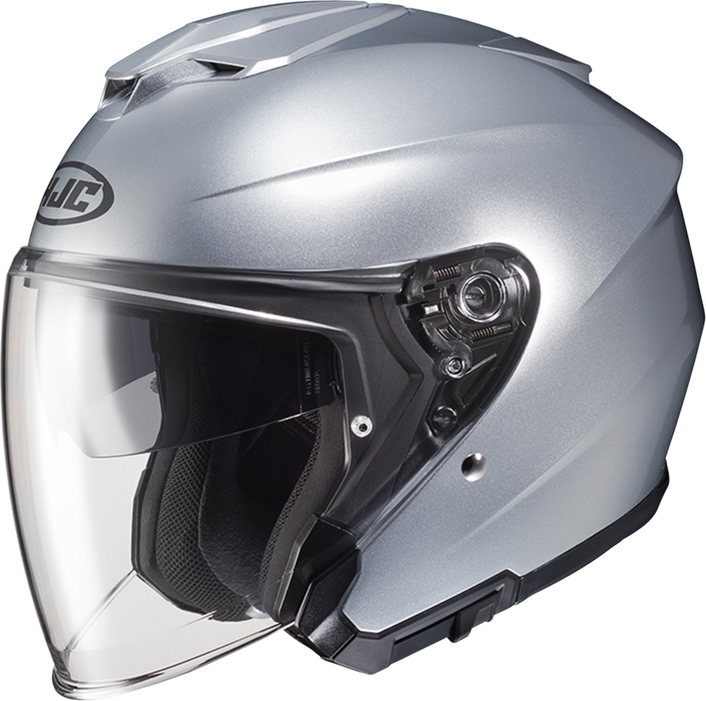 HJC i30 Solid Silver Helmet XS 337726