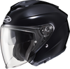 HJC i30 Solid Black Helmet, Part Number 337654
