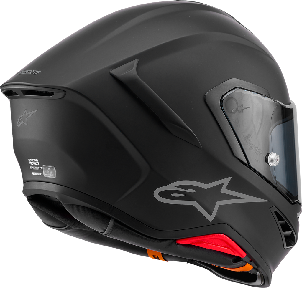 Alpinestars Supertech R7 Helmet ECE 22.06 Matte Black XS 8202126-110-XS