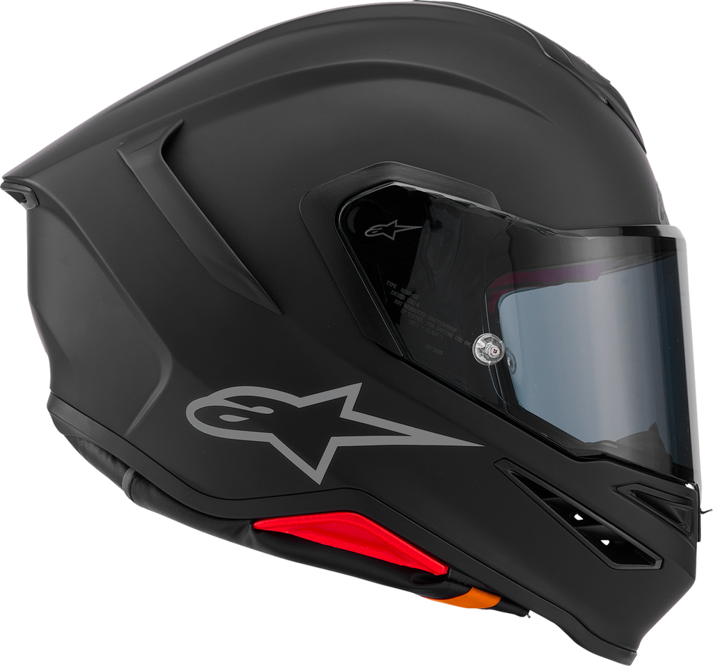 Alpinestars Supertech R7 Helmet ECE 22.06 Solid Matte Black Small 8202126-110-S