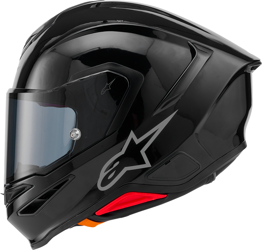 Alpinestars Supertech R7 ECE 22.06 Helmet, Solid Gloss Black, Medium - 8202126-1180-M