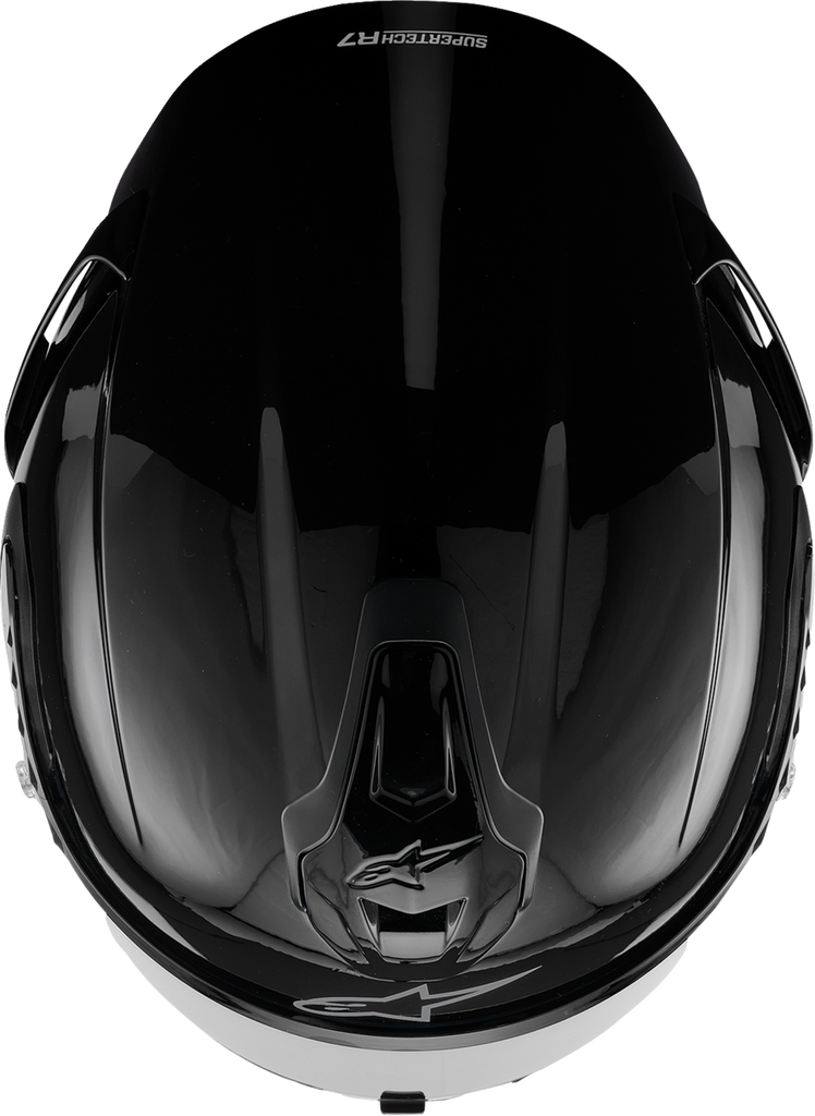 Alpinestars Supertech R7 Helmet ECE 22.06 Gloss Black 2XL 8202126-1180-2XL