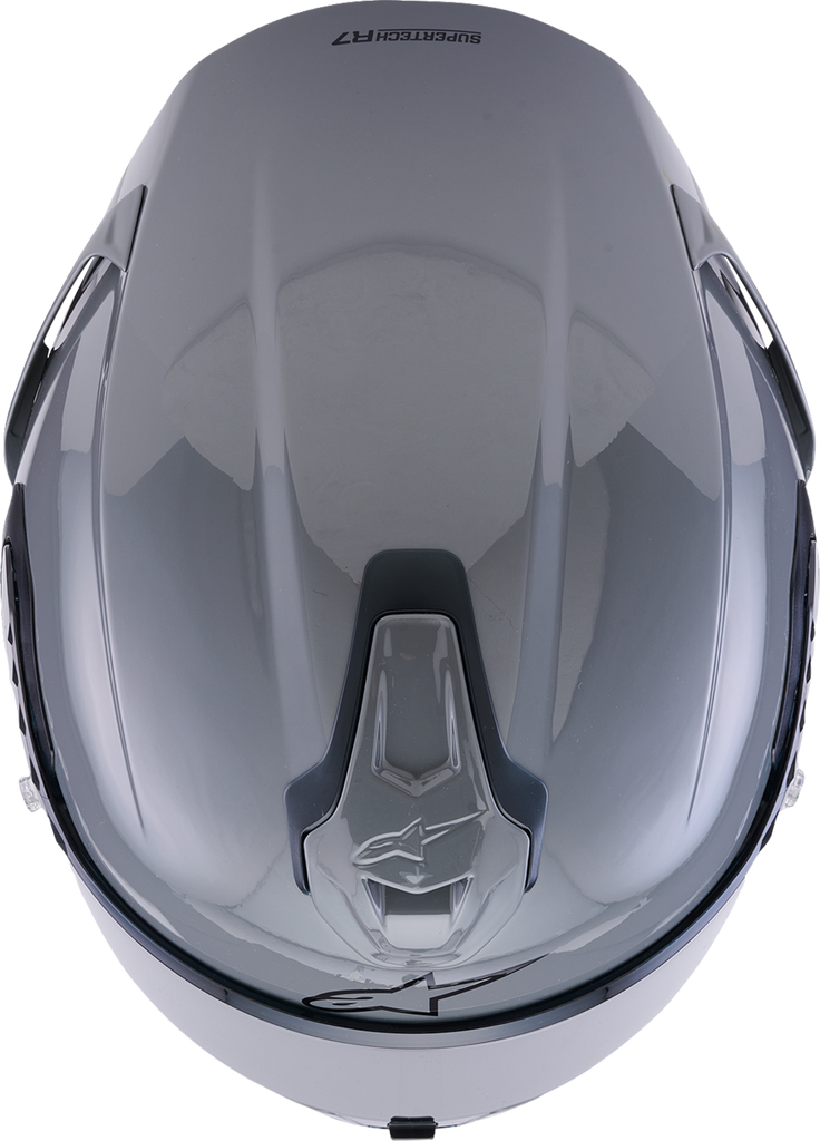 Alpinestars Supertech R7 Helmet ECE 22.06 Solid Gloss Gray Small 8202126-1635-S
