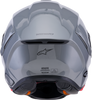 Alpinestars Supertech R7 Helmet 22.06 Solid Gloss Gray Large 8202126-1635-L