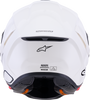 Alpinestars Supertech R7 Helmet 22.06 Solid Gloss White XS 8202126-2180-XS