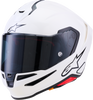 Alpinestars Supertech R7 Helmet ECE 22.06 Gloss White 2XL 8202126-2180-2XL