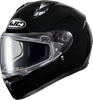 HJC C10 Snow Helmet Solid Dual Pane Black 2XL FP54SUS8XBKV