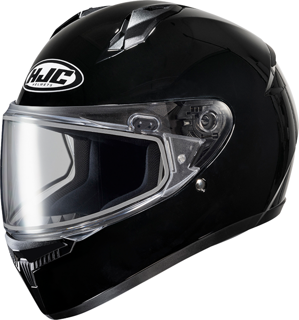 HJC C10 Snow Helmet Solid Dual Pane Black 2XL FP54SUS8XBKV