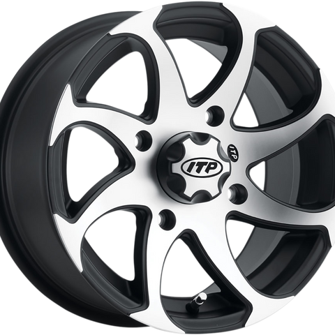 ITP Wheel - Twister? - Directional - Front/Rear | Right - Machined Black - 14x7 - 4/110 - 5+2 1422326536BR