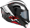 Alpinestars Supertech R7 Helmet 22.06 A-Core Gloss Black/White/Red XS 8203426-1353-XS