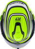 Alpinestars Supertech R7 Zeal ECE 22.06 Helmet, Gloss Yellow Fluo/Black/White, XS — 8202826-5021-XS