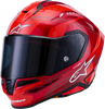 Alpinestars Supertech R7 Helmet ECE 22.06 A-Core Gloss Red/White 2XL - 8203426-3182-2XL