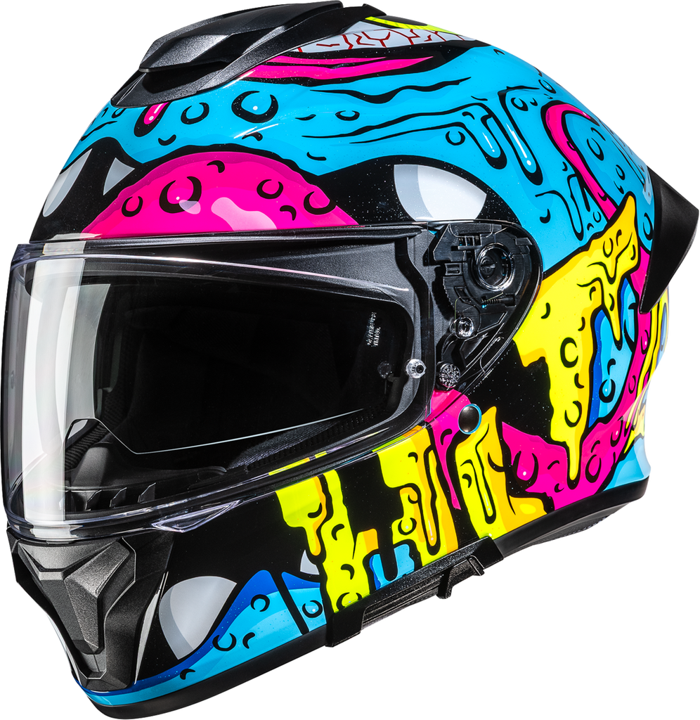 HJC C71 Squeeze MC28 Helmet, Small - FP69NUS4328V