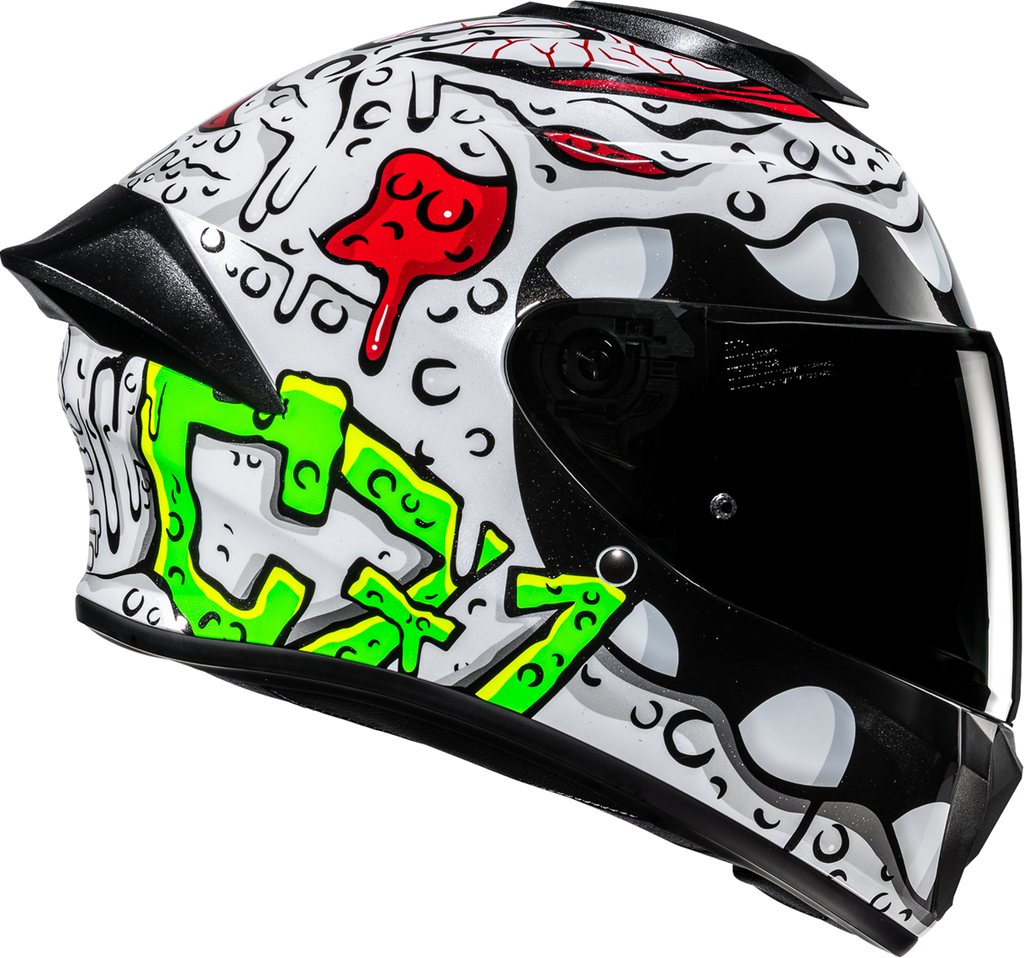 HJC C71 Squeeze MC41 Helmet, Large - FP69NUS6341V