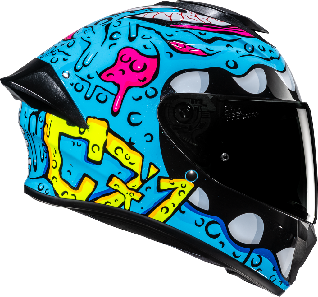 HJC C71 Squeeze MC28 Helmet, 2XL - FP69NUS8328V