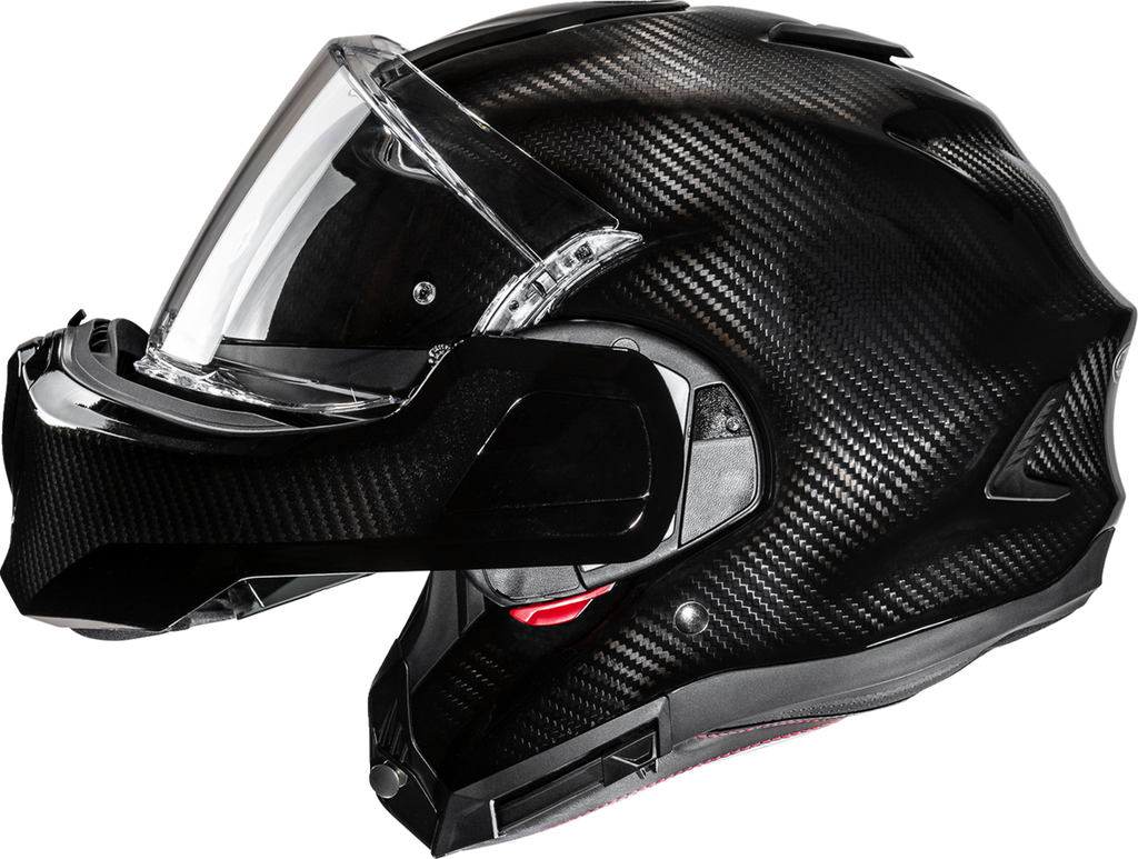 HJC F100 Carbon Modular Helmet - Solid - Matte Carbon - Medium EB20NUS51MCV