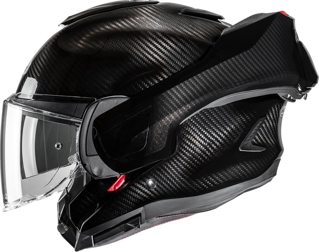 HJC F100 Carbon Modular Helmet - Solid - Matte Carbon - 2XL EB20NUS81MCV