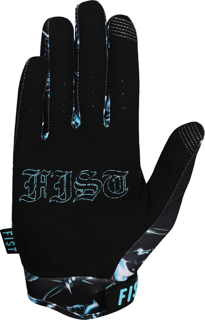 FIST HANDWEAR Strapped Chrome Gloves, 2XL, F-GS-01860-2XL