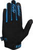 FIST HANDWEAR Youth Strapped Gloves, Fluro Blue, 2XS - F-GSY-01851-XXS