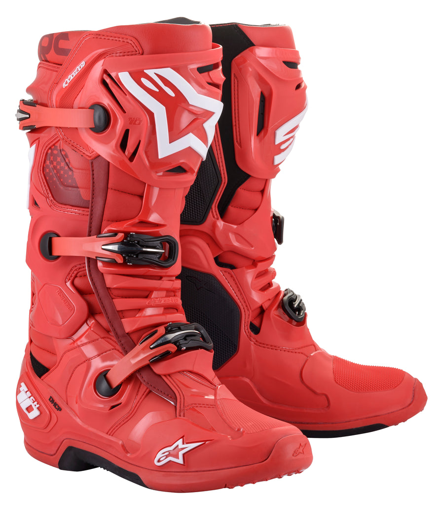 Tech 10 Boots Red Sz 07