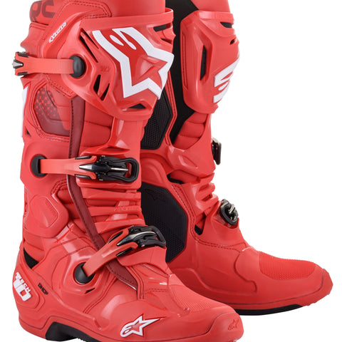Tech 10 Boots Red Sz 07