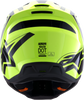 Sm3 Heat Helmet Yellow Fluo/Black Glossy 2x
