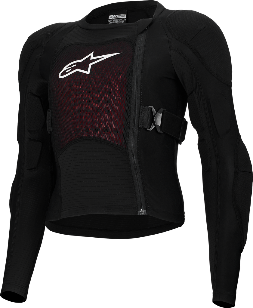 Bionic Plasma Lt Yth Protc Jkt Black/White Lg