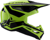 Sm3 Heat Helmet Yellow Fluo/Black Glossy 2x