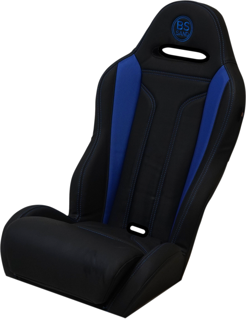 BS SAND Performance Seat - Double T - Black/Blue - Polaris - '12-'21 PEBUBLDTR