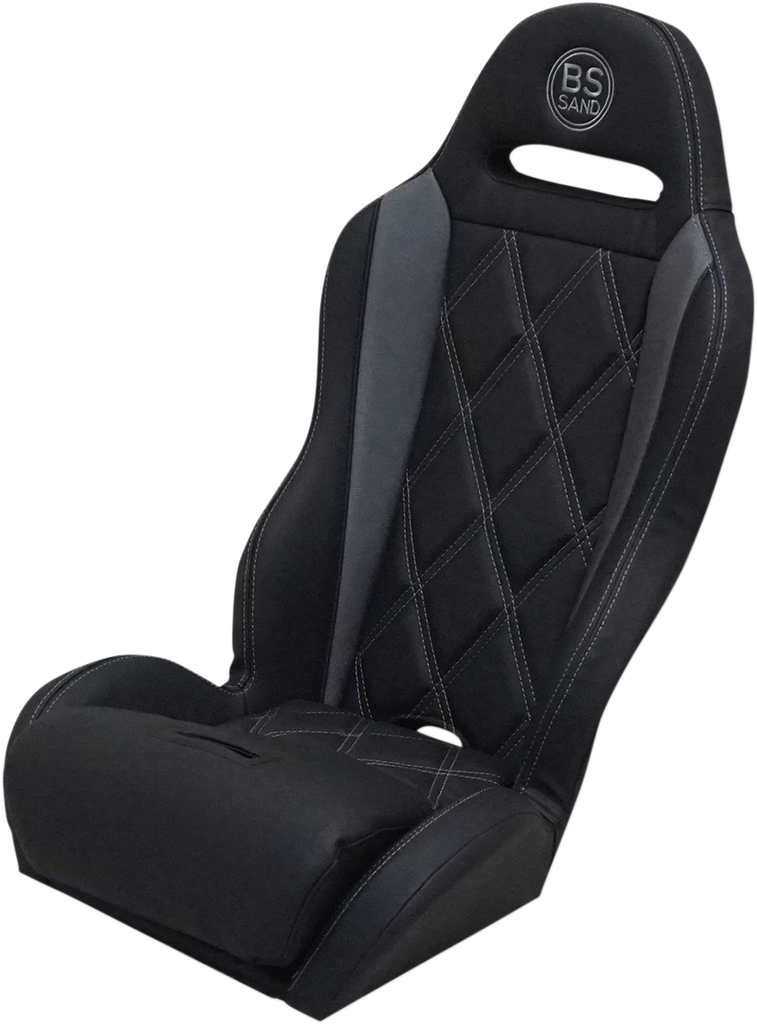 BS SAND Performance Seat - Big Diamond - Black/Gray - Polaris - '12-'21 PEBUGYDBR