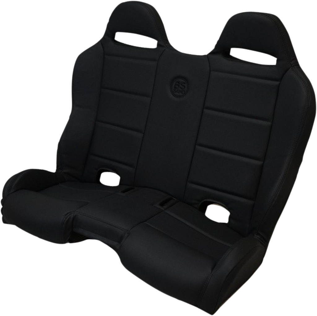 BS SAND Performance Bench Seat - Straight - Black - Polaris '14-'20 PEBEBKSTR
