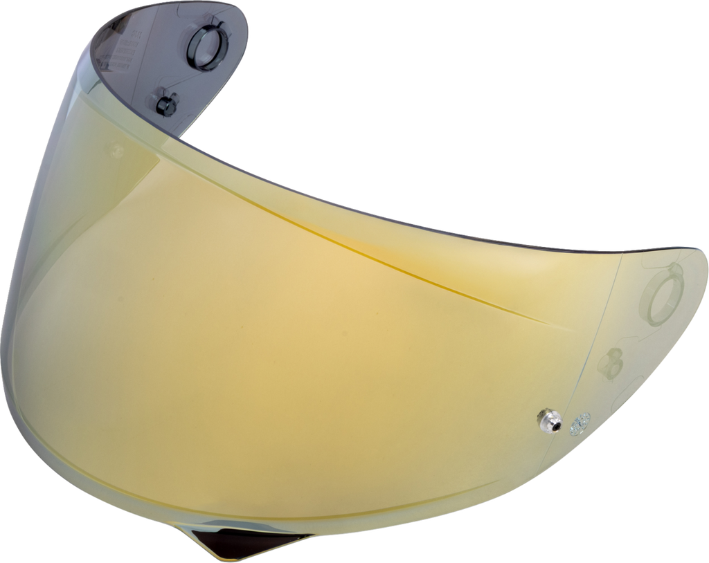 HJC HJ-34P Pinlock-Prepared Shield for C10 and C71 Helmets, RST Gold - HHJ34G3002800