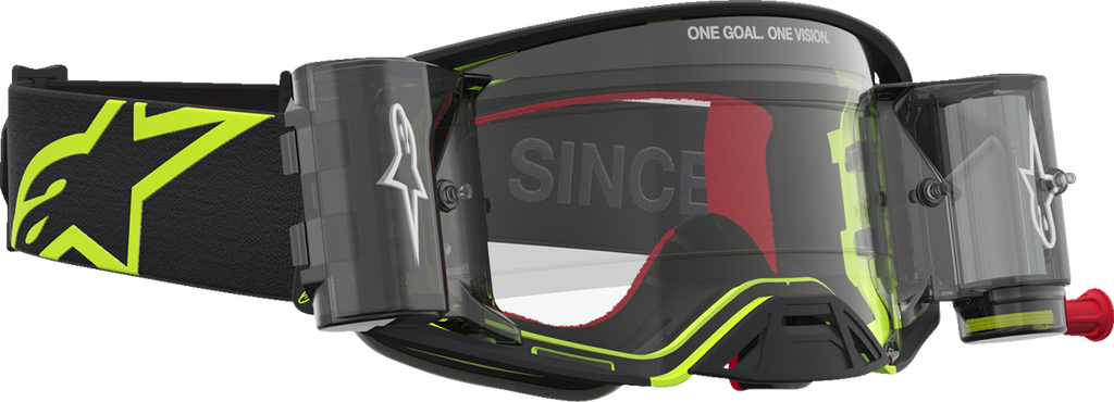 ALPINESTARS GOGGLES Supertech Firma Roll-Off Goggle with Clear Lens 5100227-1743