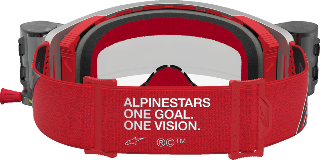 Alpinestars Supertech Firma Roll-Off Goggles with Clear Lens 5100227-3246