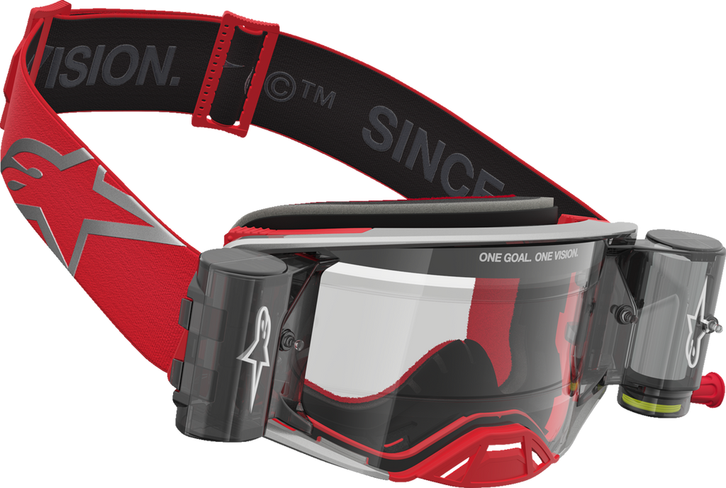 Alpinestars Supertech Firma Roll-Off Goggles with Clear Lens 5100227-3246