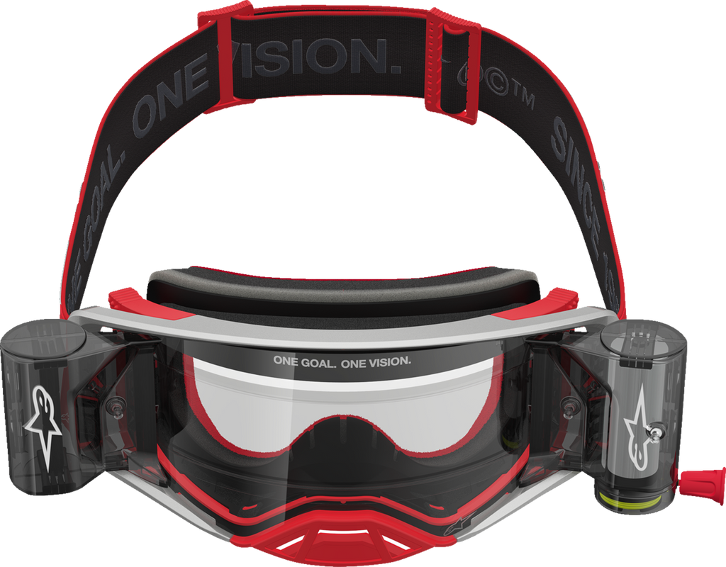 Alpinestars Supertech Firma Roll-Off Goggles with Clear Lens 5100227-3246