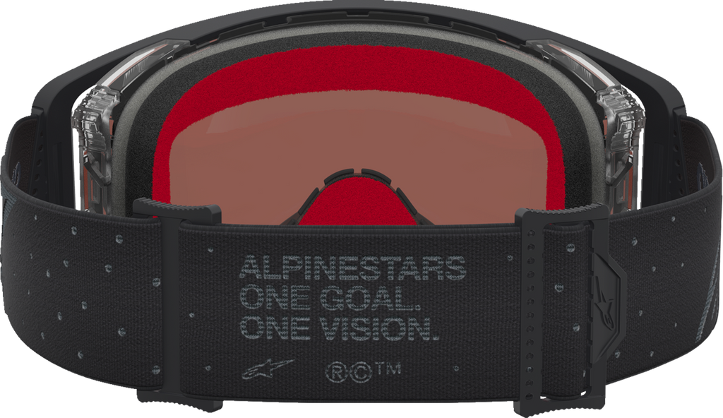 ALPINESTARS GOGGLES Supertech Cloak Goggle with Silver Mirror Lens 5100427-1456